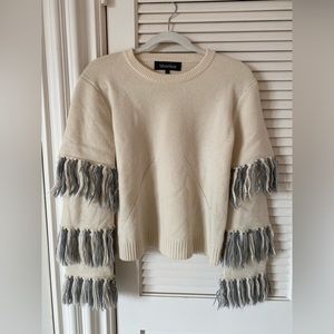 Tabula Rasa Fringe Wool Sweater